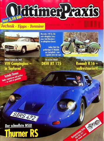 Deckblatt Oldtimer Praxis (02/2001)